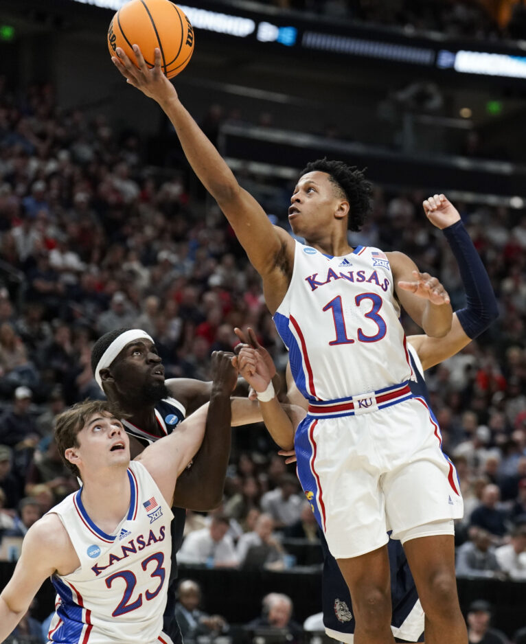 Photo Gallery Zags end Jayhawks season with secondhalf blowout KU